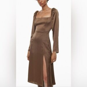 Aritzia / Wilfred - Bridgerton Satin Dress